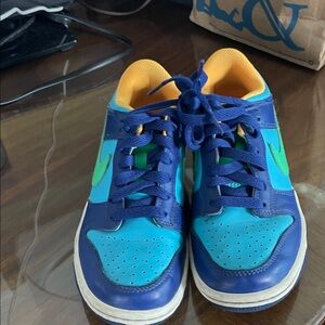 Kids Blue & Teal Athletic Sneakers
